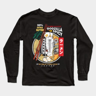 RAMEN STREET RACE Long Sleeve T-Shirt